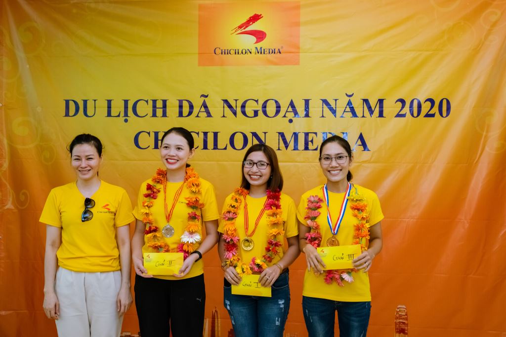 Awards were presented to female winners