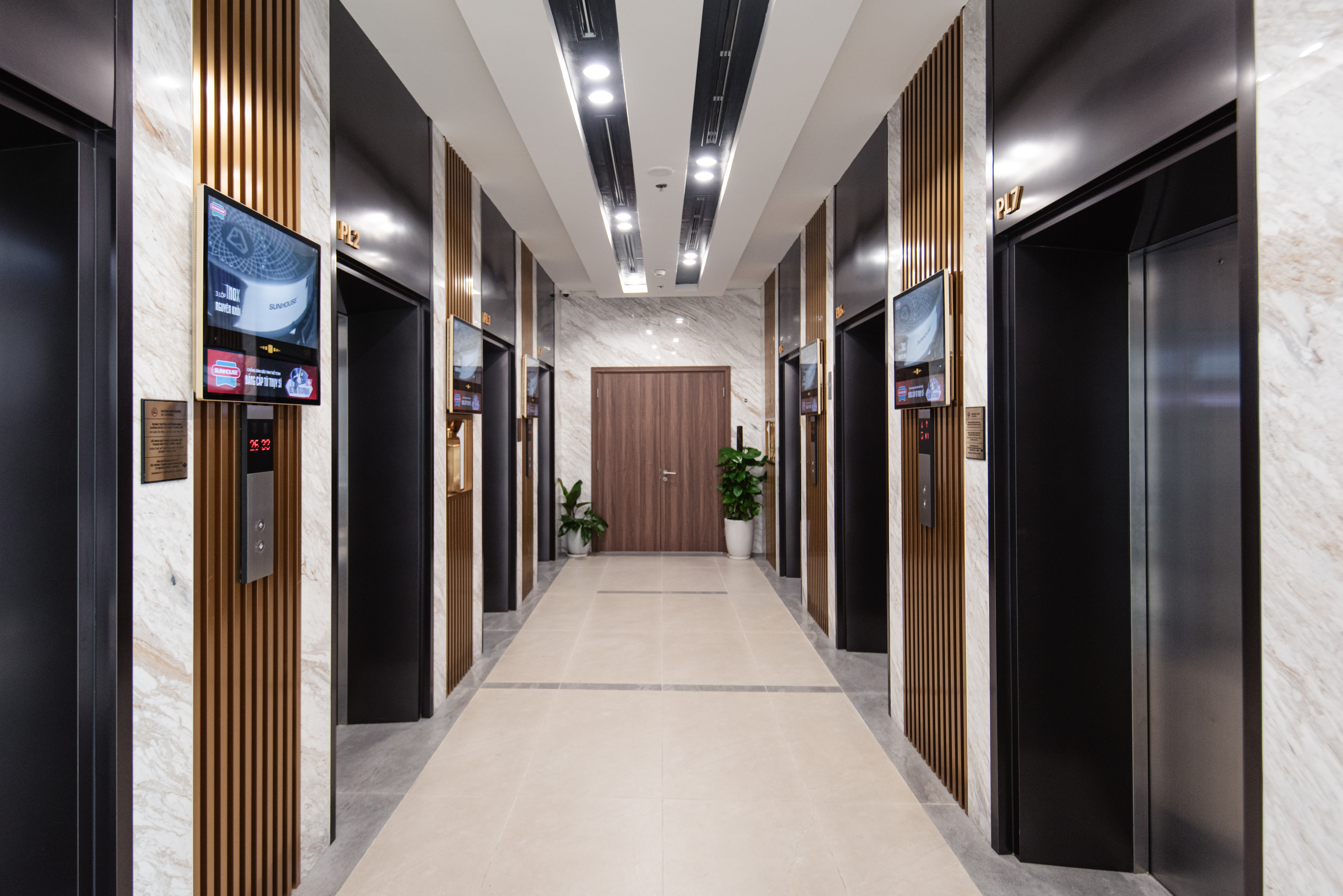 Network of digital screens installed in high-end buildings helps reach the key consumer groups