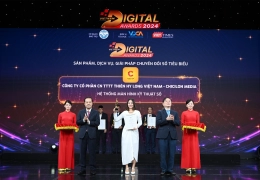 Giải pháp Truyền thông của Chicilon Media nhận giải thưởng Chuyển đổi số 2024